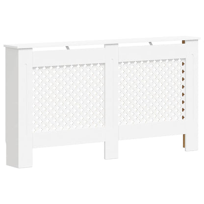 Radiator Covers 2 pcs White 152x19x81.5 cm MDF