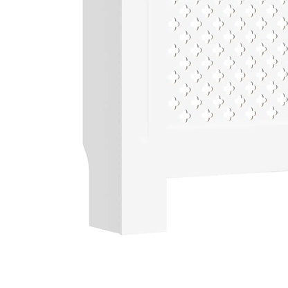Radiator Covers 2 pcs White 152x19x81.5 cm MDF