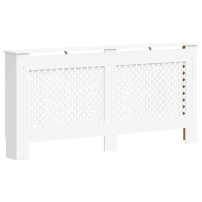 Radiator Covers 2 pcs White 172x19x81.5 cm MDF