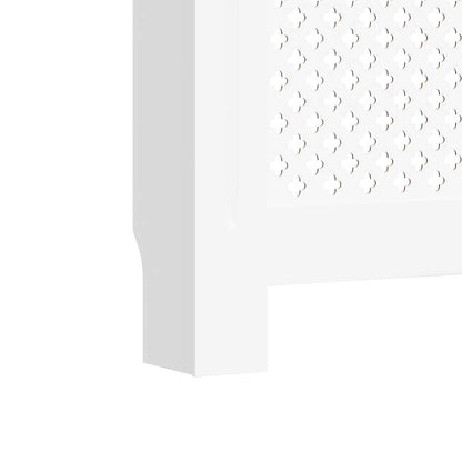 Radiator Covers 2 pcs White 172x19x81.5 cm MDF