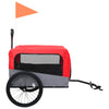 2-in-1 Pet Bike Trailer & Jogging Stroller Red and Grey