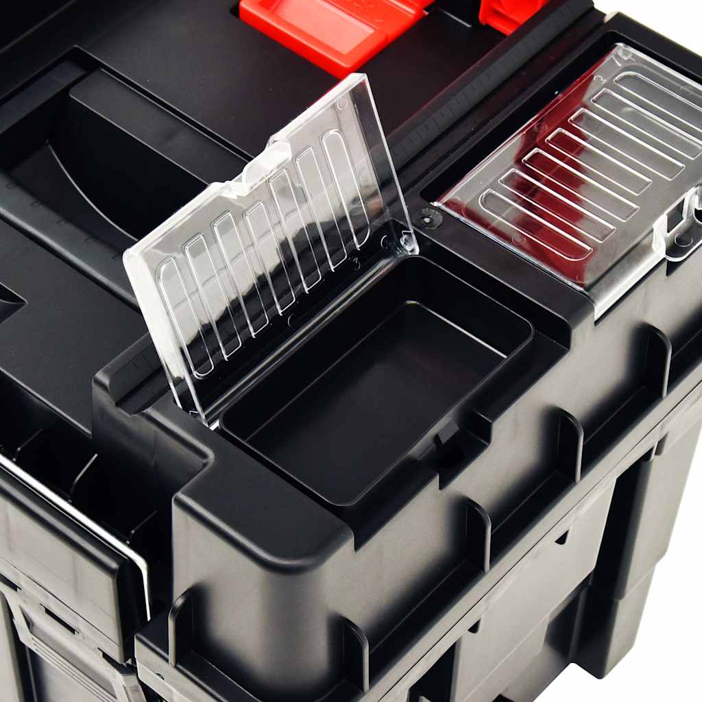 146271 vidaXL Tool Organiser Trolley with Handle 45x36x90 cm