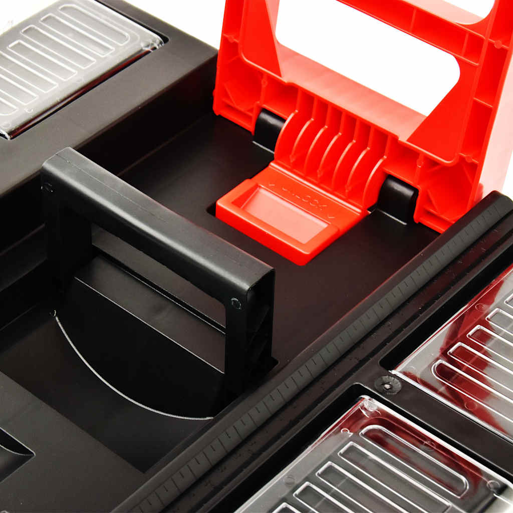 146271 vidaXL Tool Organiser Trolley with Handle 45x36x90 cm
