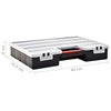 Assortment Boxes 2 pcs with Adjustable Dividers 460x325x80 mm Plastic