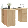 Corner Desk Sonoma Oak 57.1"x39.4"x29.9" Engineered Wood