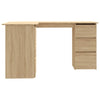 Corner Desk Sonoma Oak 57.1"x39.4"x29.9" Engineered Wood
