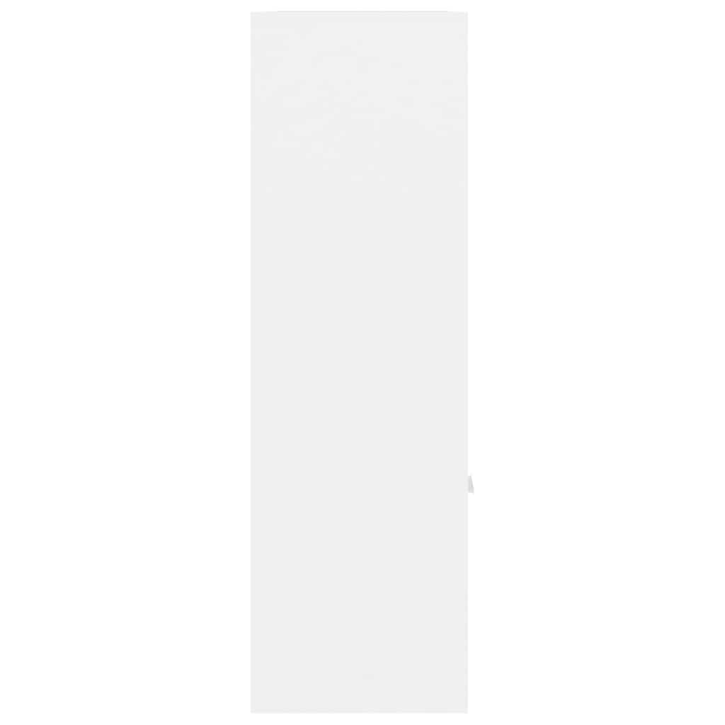 Cabinet | White | Engineered Wood | 98 cm | Book Cabinet | Rectangular
