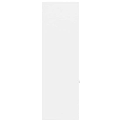 Cabinet | White | Engineered Wood | 98 cm | Book Cabinet | Rectangular