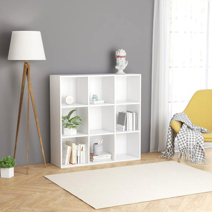 Bookcase | White | Engineered wood | Medium | Bookcase | Rectangular