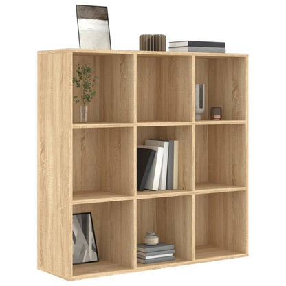 Bookcase | Sonoma Oak | Engineered wood | Medium | Bookcase | Rectangular