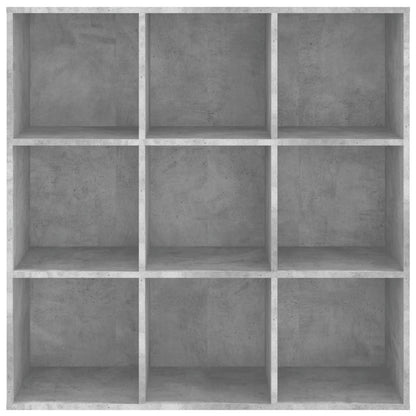 Bookcase | Concrete grey | Engineered wood | Medium | Storage | Bookcase