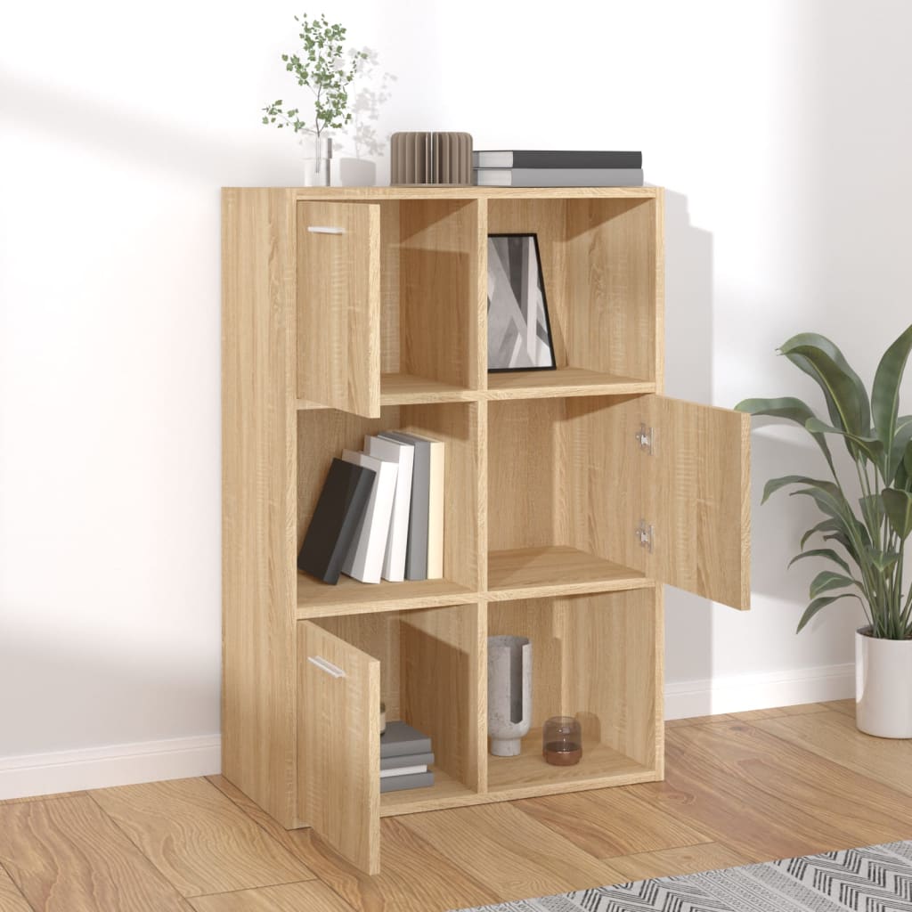 Storage Cabinet | Sonoma oak | Engineered wood | Medium | Storage Cabinet