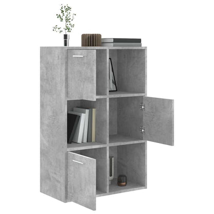 Storage Cabinet | Concrete Grey | Engineered Wood | Medium