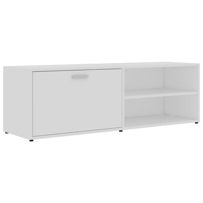 TV Cabinet | White | Engineered Wood | 120x34x37 cm | TV Cabinet