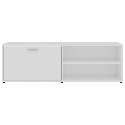 TV Cabinet | White | Engineered Wood | 120x34x37 cm | TV Cabinet