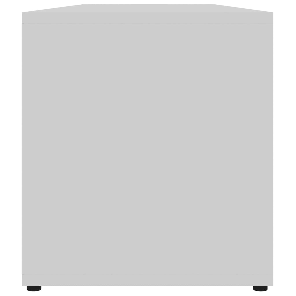 TV Cabinet | White | Engineered Wood | 120x34x37 cm | TV Cabinet