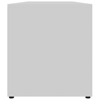TV Cabinet | White | Engineered Wood | 120x34x37 cm | TV Cabinet