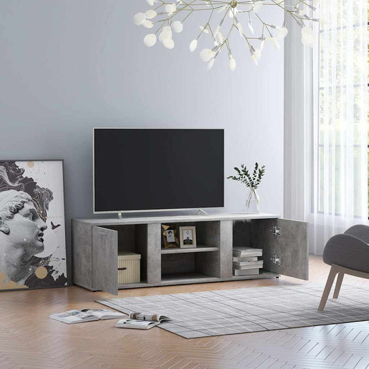 TV Cabinet | Concrete grey | Engineered wood | Standard | TV Cabinet