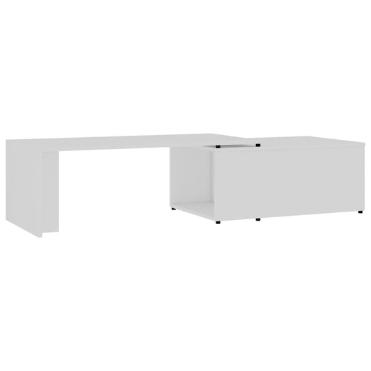 Coffee Table | White | Engineered wood | Large | Simple | Coffee Table