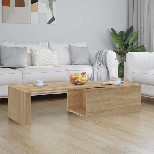 Coffee Table | Sonoma oak | Engineered wood | Larger size | Coffee Table