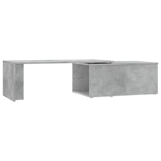 Coffee Table | Concrete grey | Engineered wood | Large | Durable