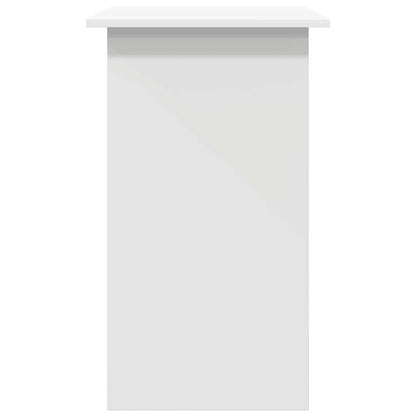 Desk White 80x45x74 cm Engineered Wood