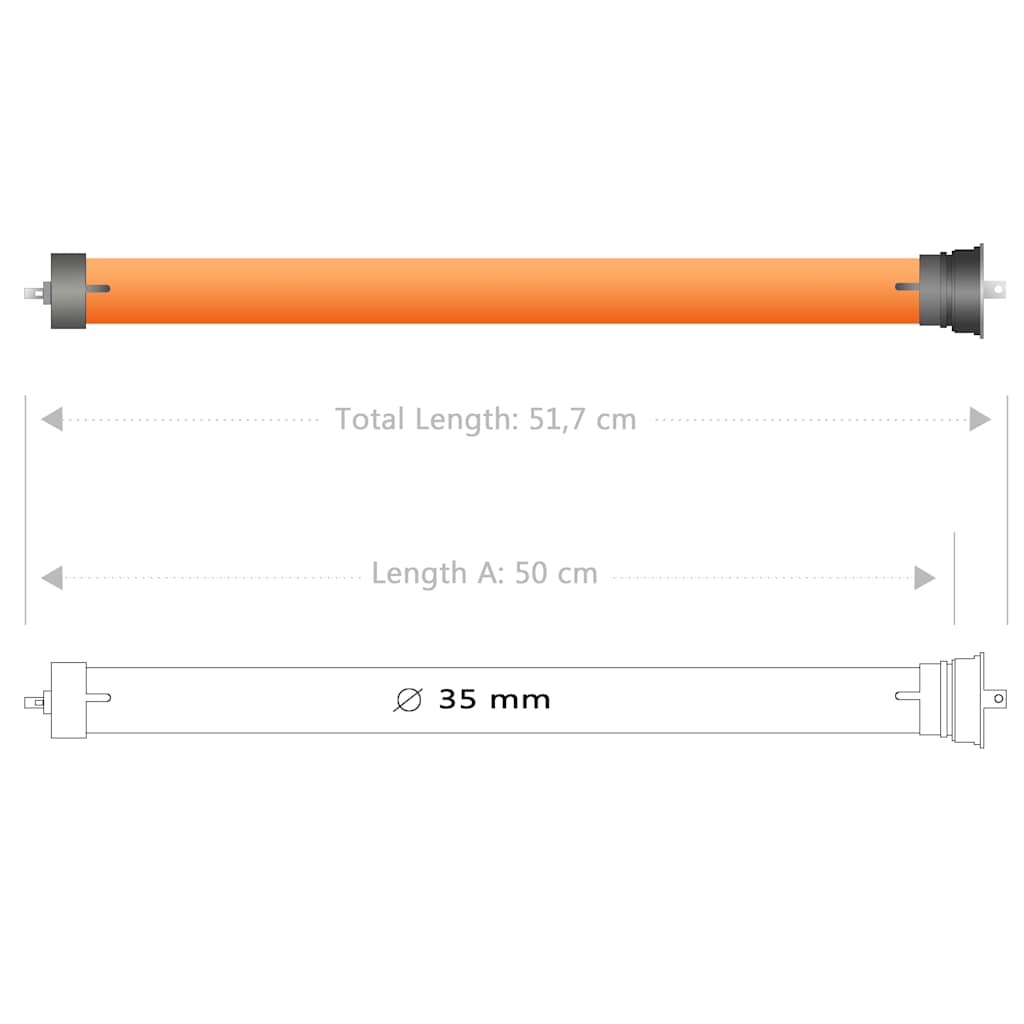 Tubular Motors 2 pcs 10 Nm