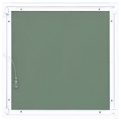 Access Panel with Aluminium Frame and Plasterboard 400x400 mm