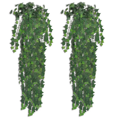 Artificial Ivy Bushes 4 pcs Green 90 cm