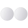 16 pcs Mirror Tiles Round Glass
