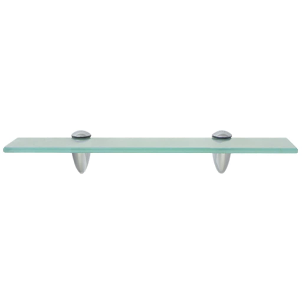 Floating Shelf | Set of 2 | Clear | Toughened safety glass, zinc alloy