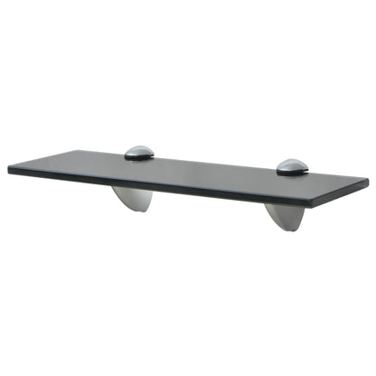 Floating Shelves 2 pcs Glass 11.8"x3.9" 0.3