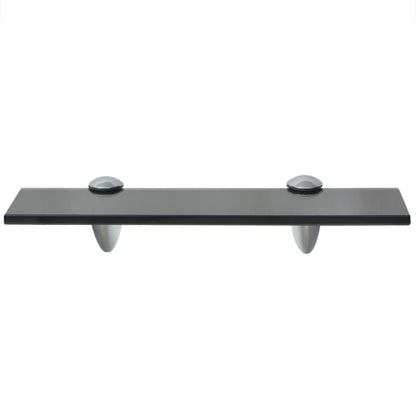 Floating Shelves 2 pcs Glass 11.8"x3.9" 0.3