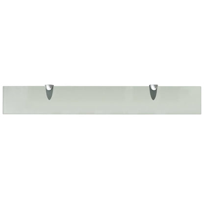 Floating Shelves 2 pcs Glass 70x10 cm 8 mm