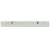 Floating Shelves 2 pcs Glass 90x10 cm 8 mm