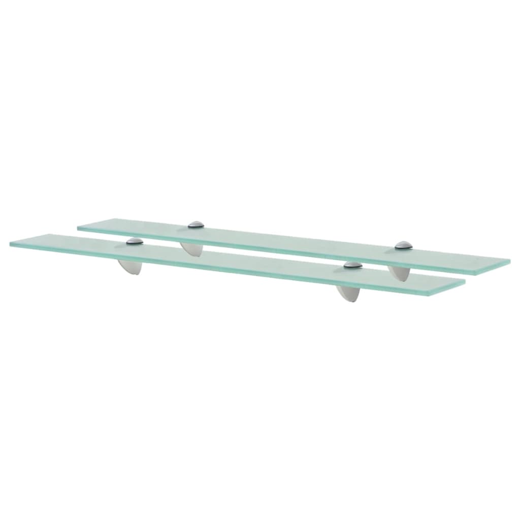 Floating Shelves 2 pcs Glass 70x20 cm 8 mm