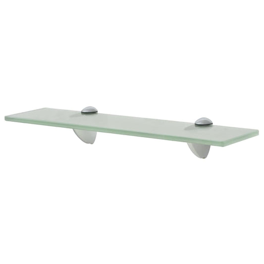 Floating Shelf | Set of 2 | Frosted | Tempered safety glass, Zinc alloy