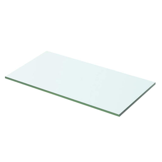 Glass Panel | Set of 2 | Clear | Tempered glass | 50x20 cm | Durable