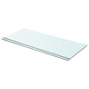 Shelves 2 pcs Panel Glass Clear 70x30 cm