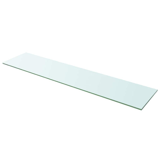 Glass Panel | Set of 2 | Clear | Tempered glass | 110x25 cm
