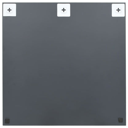 Wall Mirrors 2 pcs 23.6"x23.6" Square Glass