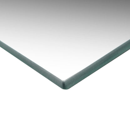 Wall Mirrors 2 pcs 23.6"x23.6" Square Glass