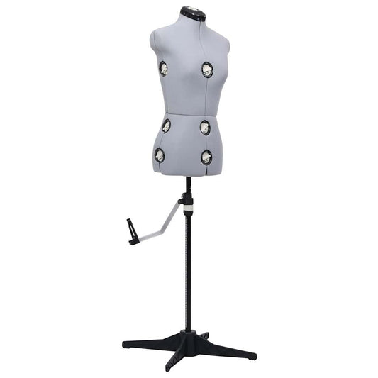 Dress Form | Grey and black | Polyester, ABS | S | Height-Adjustable
