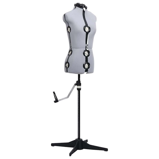 Dress Form | Grey and black | Polyester, ABS | S | Height-Adjustable