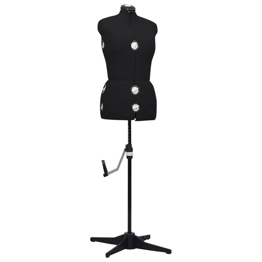Dress Form | Black | Polyester, ABS | 40-46 | Height-Adjustable