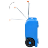 Wheeled Water Tank for Camping 25 L Blue