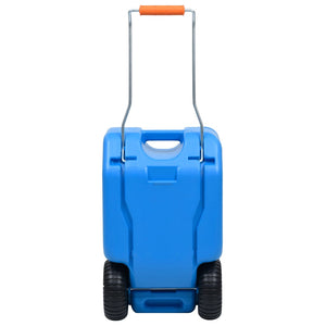 Wheeled Water Tank for Camping 25 L Blue