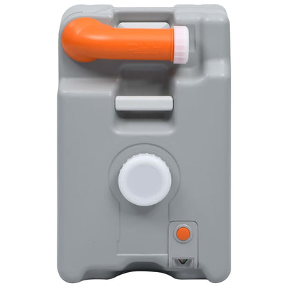 Wheeled Water Tank for Camping 25 L Grey