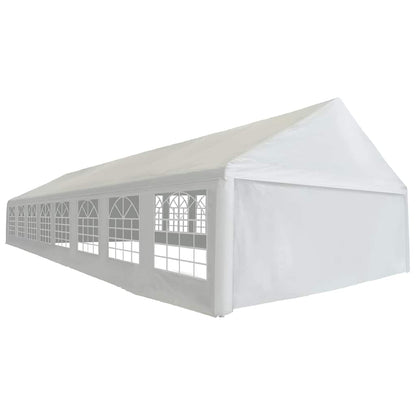 Party Tent PE 6x16 m White