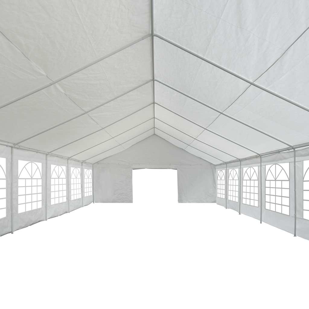 Party Tent PE 6x16 m White